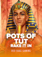 Pots of Tut Rake it in