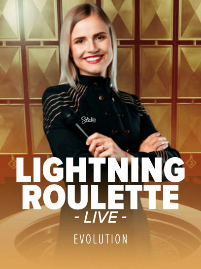 Lightning Roulette Live Casino - Evolution Gaming - Stake
