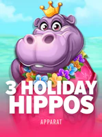 3 Holiday Hippos