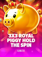 3x3 Royal Piggy: Hold the Spin