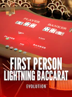 First Person Lightning Baccarat