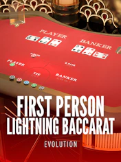 First Person Lightning Baccarat