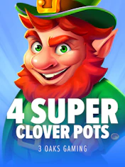 4 Super Clover Pots