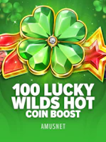 100 Lucky Wilds Hot Coin Boost