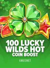 100 Lucky Wilds Hot Coin Boost
