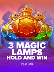 3 Magic Lamps: Hold and Win