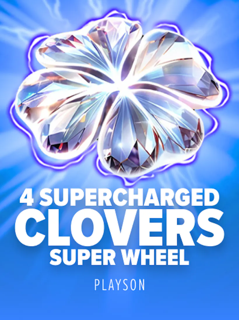 4 Supercharged Clovers: Super Wheel slot