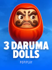 3 Daruma Dolls