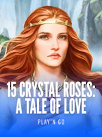 15 Crystal Roses A Tale of Love