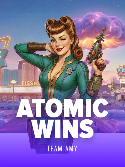 Atomic Wins Slot Game por Team Amy - Stake.com