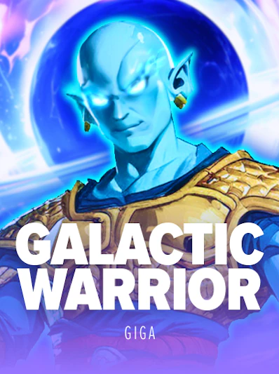 Galactic Warrior slot game logo