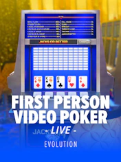 First Person Video Poker