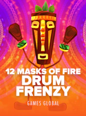 12 Masks of Fire Drum Frenzy