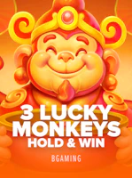 3 Lucky Monkeys Hold & Win
