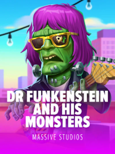 Dr Funkenstein and His Monsters slot game logo