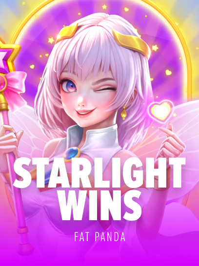 Starlight Wins Slot Game von Fat Panda - Stake.com