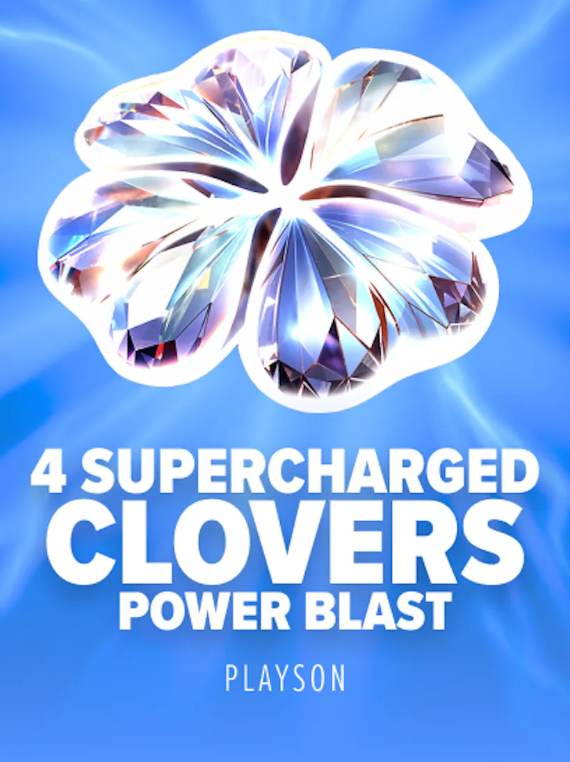 4 Supercharged Clovers Power Blast slot
