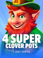 4 Super Clover Pots