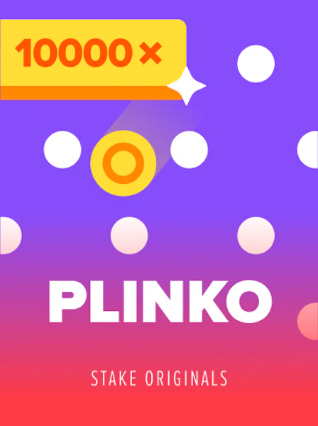 Stake Plinko interface