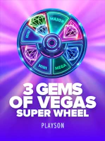 3 Gems of Vegas: Super Wheel