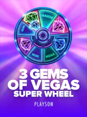 3 Gems of Vegas: Super Wheel