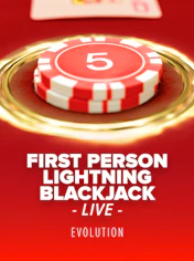 First Person Lightning Blackjack