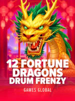 12 Fortune Dragons Drum Frenzy