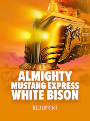 Almighty Mustang Express White Bison