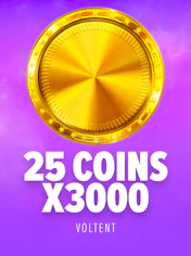 25 Coins x3000