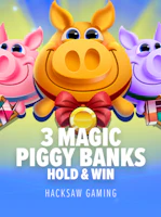 3 Magic Piggy Banks: Hold & Win