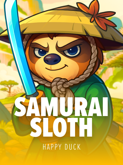 Samurai Sloth Free Slot Game by Happy Duck - Stake.us