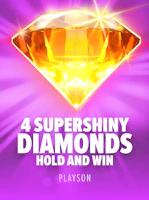 4 Supershiny Diamonds: Hold and Win