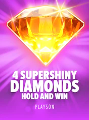 4 Supershiny Diamonds: Hold and Win