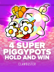4 Super Piggypots: Hold and Win