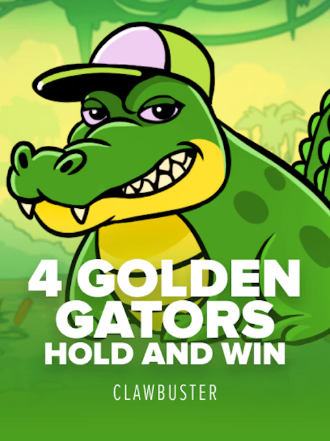 4 Golden Gators: Hold and Win