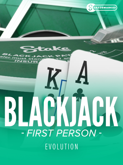 First Person Blackjack By Evolution - Play At Stake Casino