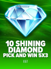 10 Shining Diamond Pick and Win 5x3