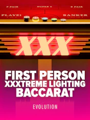 First Person XXXtreme Lightning Baccarat
