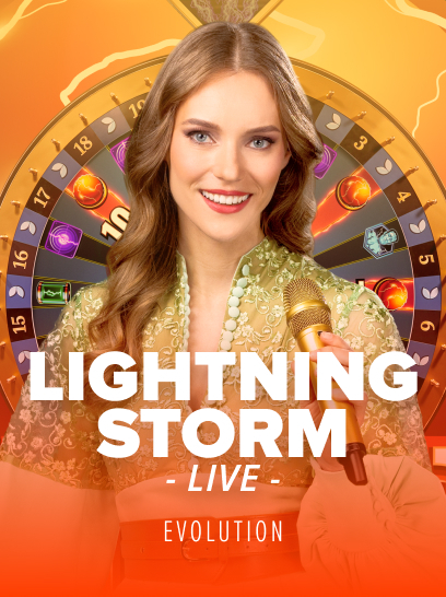 Lightning Storm Live Casino Game by Evolution - Stake.com