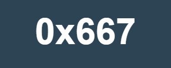 0x667