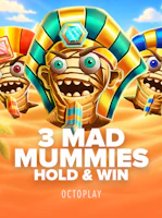 3 Mad Mummies: Hold and Win