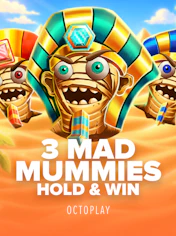 3 Mad Mummies: Hold and Win