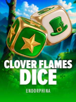 Clover Flames Dice