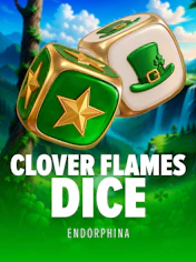 Clover Flames Dice
