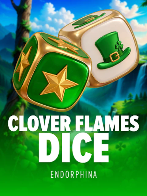 Clover Flames Dice