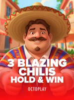 3 Blazing Chilis: Hold and Win