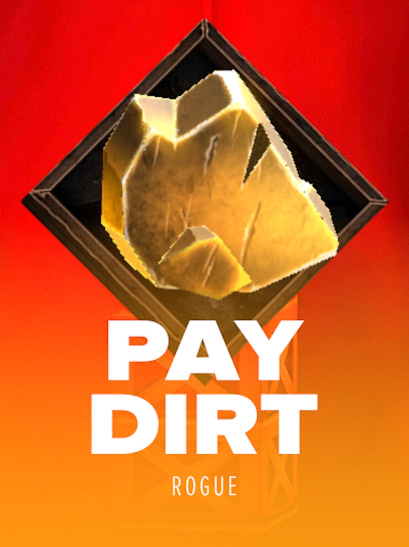 Pay dirt