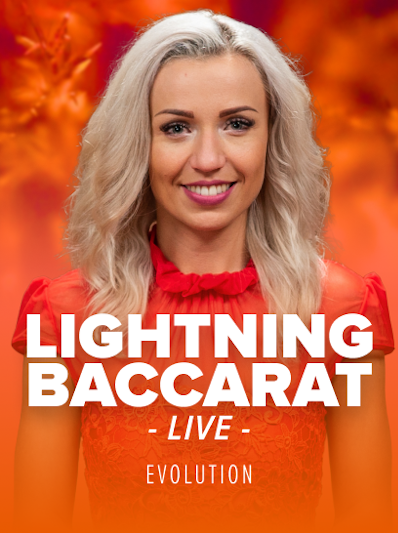 Lightning Baccarat slot game logo